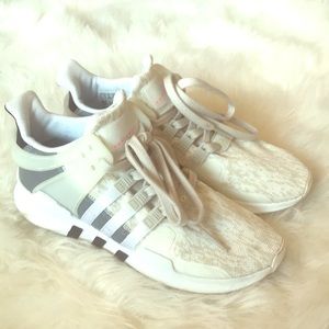 Women’s white EQT Adidas size 6.5